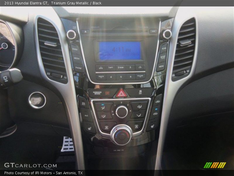 Titanium Gray Metallic / Black 2013 Hyundai Elantra GT