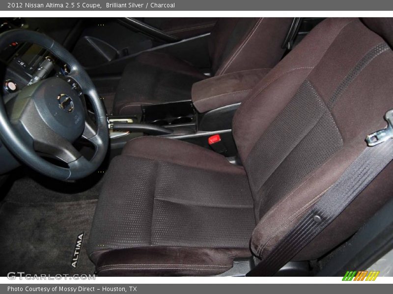 Brilliant Silver / Charcoal 2012 Nissan Altima 2.5 S Coupe