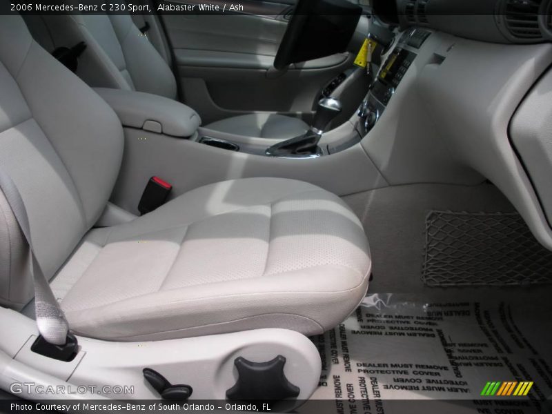Alabaster White / Ash 2006 Mercedes-Benz C 230 Sport