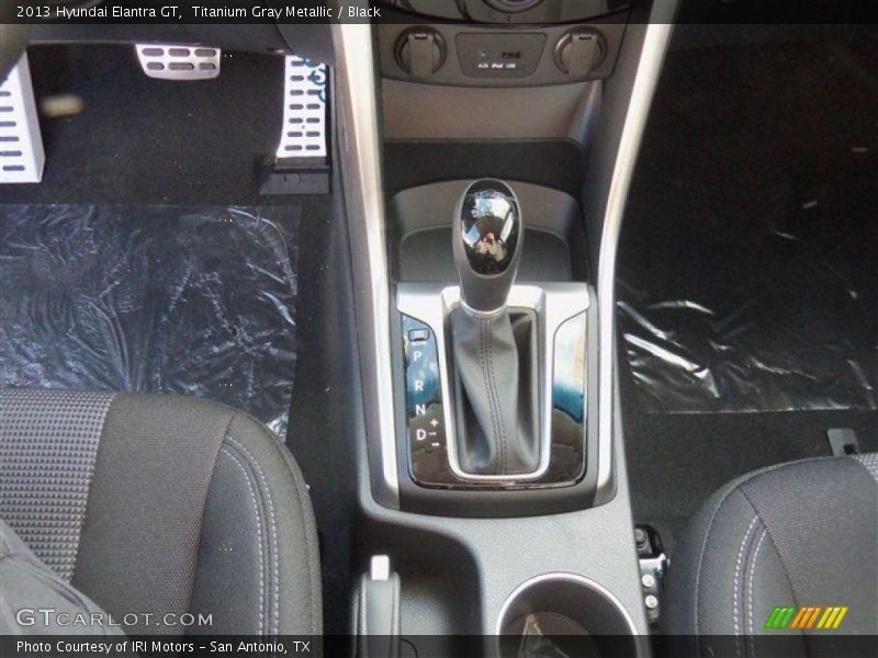 Titanium Gray Metallic / Black 2013 Hyundai Elantra GT