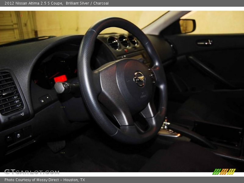 Brilliant Silver / Charcoal 2012 Nissan Altima 2.5 S Coupe