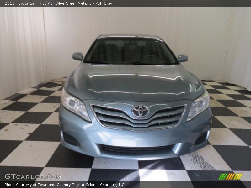 Aloe Green Metallic / Ash Gray 2010 Toyota Camry LE V6