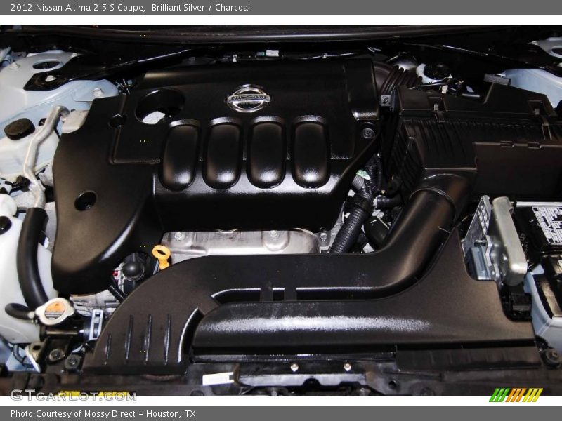 Brilliant Silver / Charcoal 2012 Nissan Altima 2.5 S Coupe