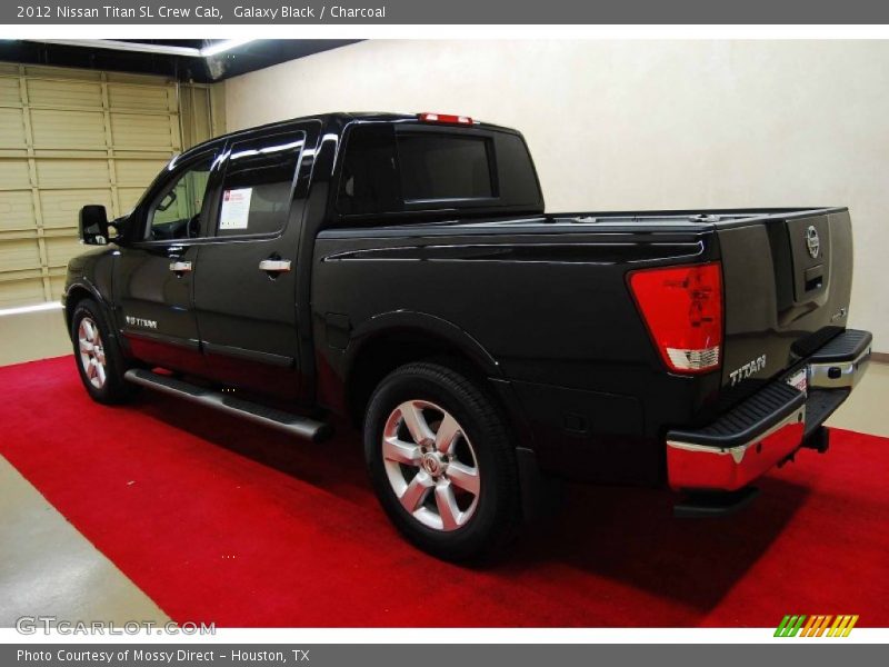 Galaxy Black / Charcoal 2012 Nissan Titan SL Crew Cab