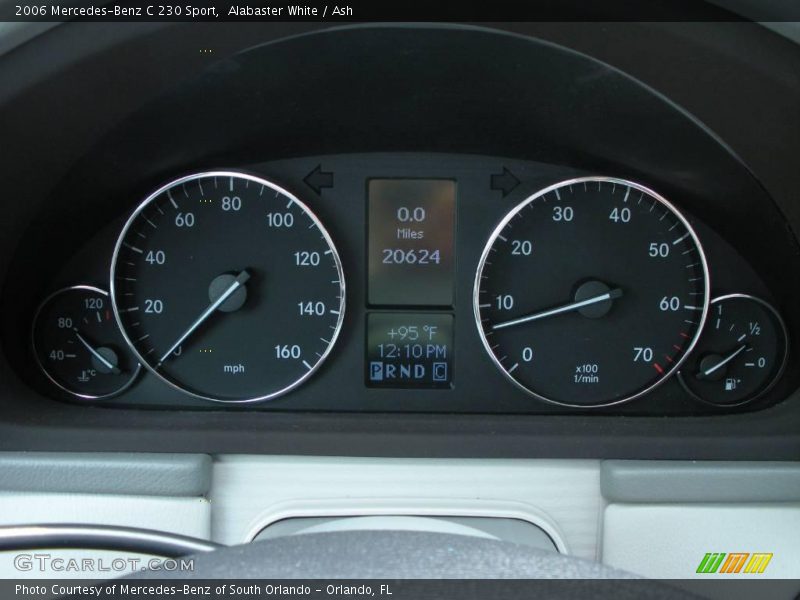 Alabaster White / Ash 2006 Mercedes-Benz C 230 Sport