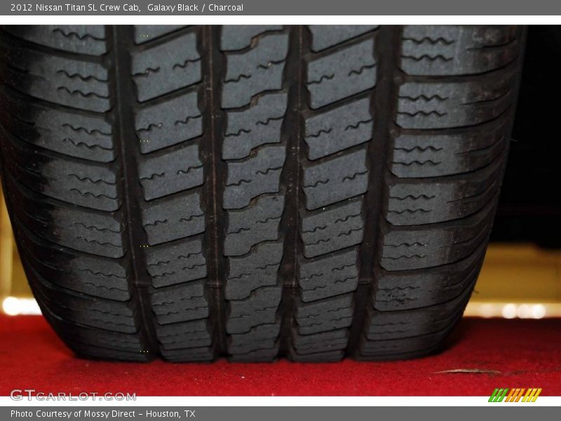 Galaxy Black / Charcoal 2012 Nissan Titan SL Crew Cab