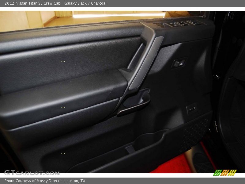 Galaxy Black / Charcoal 2012 Nissan Titan SL Crew Cab