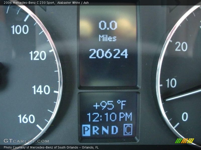 Alabaster White / Ash 2006 Mercedes-Benz C 230 Sport