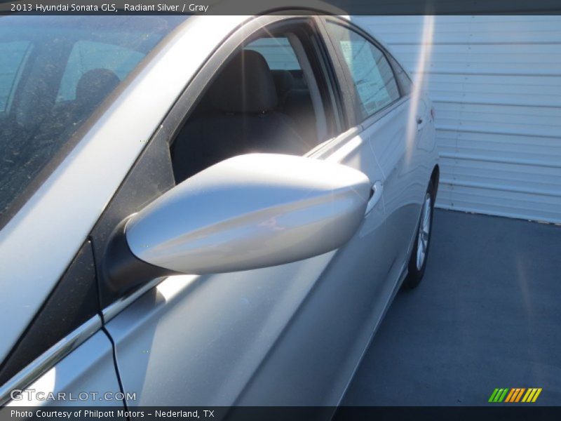 Radiant Silver / Gray 2013 Hyundai Sonata GLS