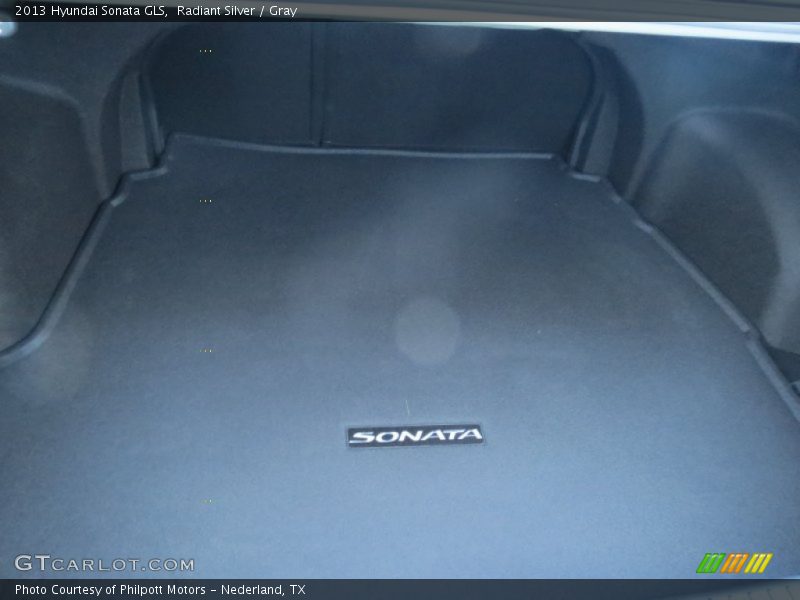 Radiant Silver / Gray 2013 Hyundai Sonata GLS