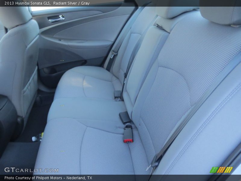 Radiant Silver / Gray 2013 Hyundai Sonata GLS
