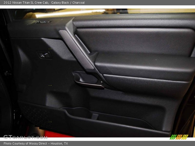 Galaxy Black / Charcoal 2012 Nissan Titan SL Crew Cab