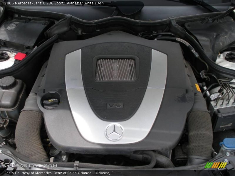 Alabaster White / Ash 2006 Mercedes-Benz C 230 Sport