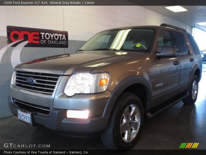 Mineral Grey Metallic / Camel 2006 Ford Explorer XLT 4x4