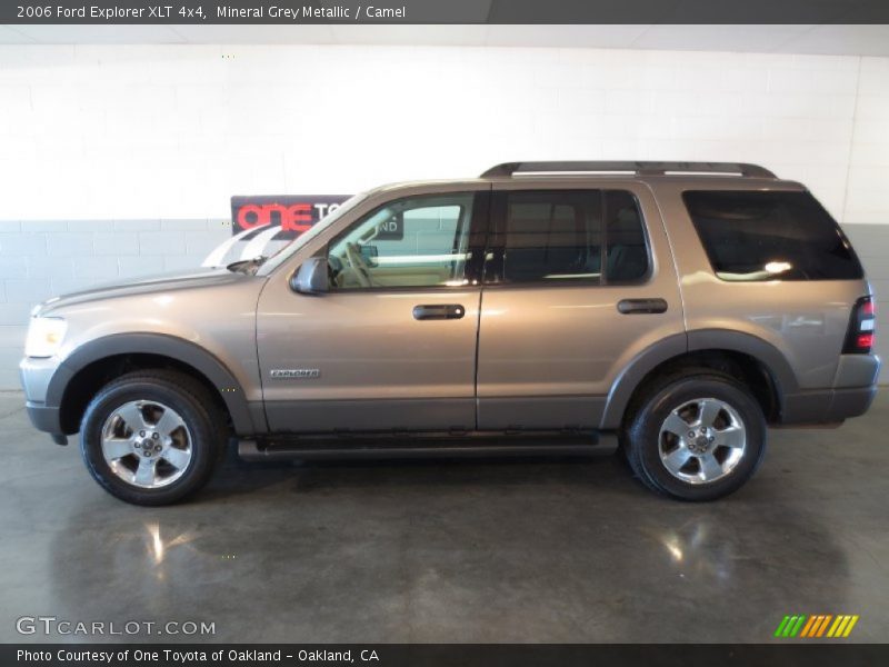 Mineral Grey Metallic / Camel 2006 Ford Explorer XLT 4x4