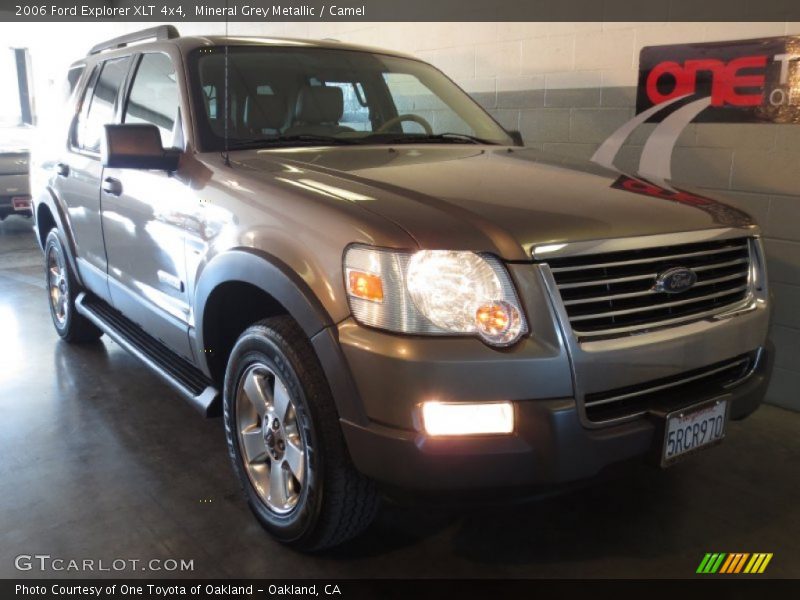 Mineral Grey Metallic / Camel 2006 Ford Explorer XLT 4x4