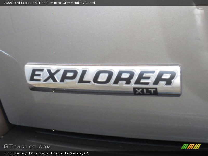 Mineral Grey Metallic / Camel 2006 Ford Explorer XLT 4x4