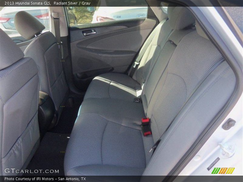 Radiant Silver / Gray 2013 Hyundai Sonata GLS