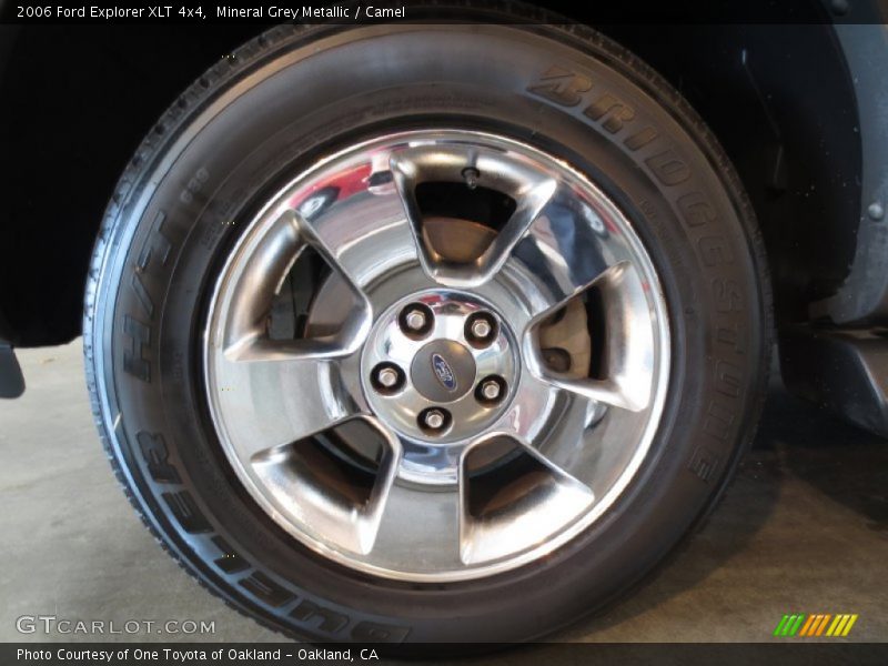 Mineral Grey Metallic / Camel 2006 Ford Explorer XLT 4x4