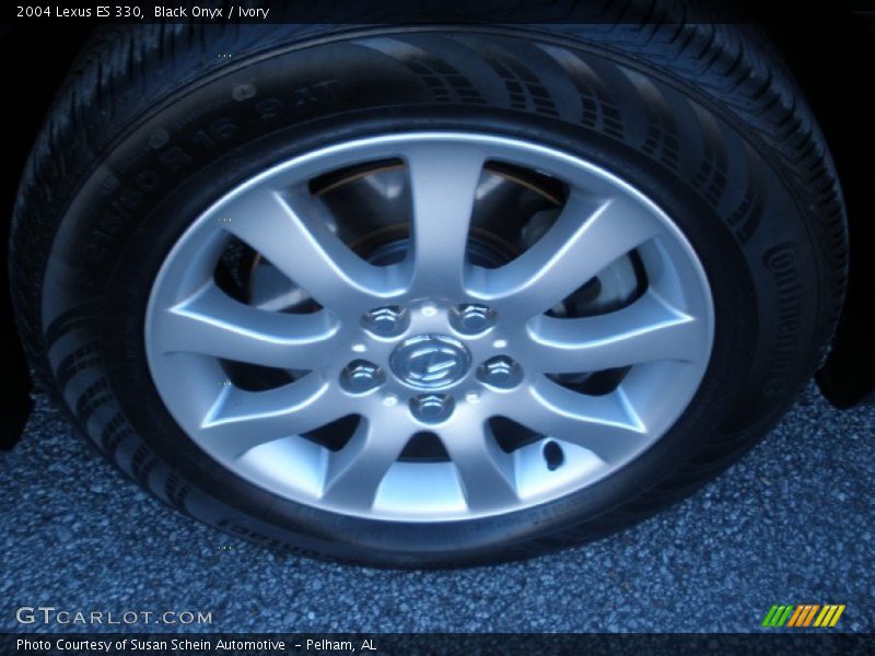 Black Onyx / Ivory 2004 Lexus ES 330