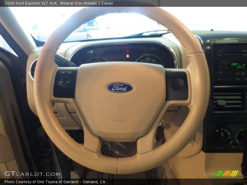Mineral Grey Metallic / Camel 2006 Ford Explorer XLT 4x4
