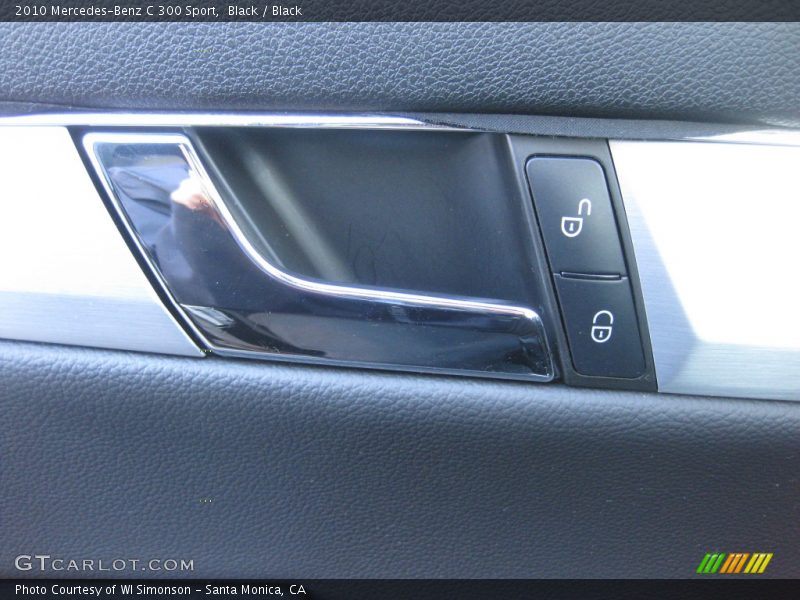Black / Black 2010 Mercedes-Benz C 300 Sport