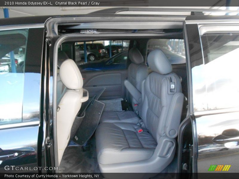 Crystal Black Pearl / Gray 2010 Honda Odyssey EX-L