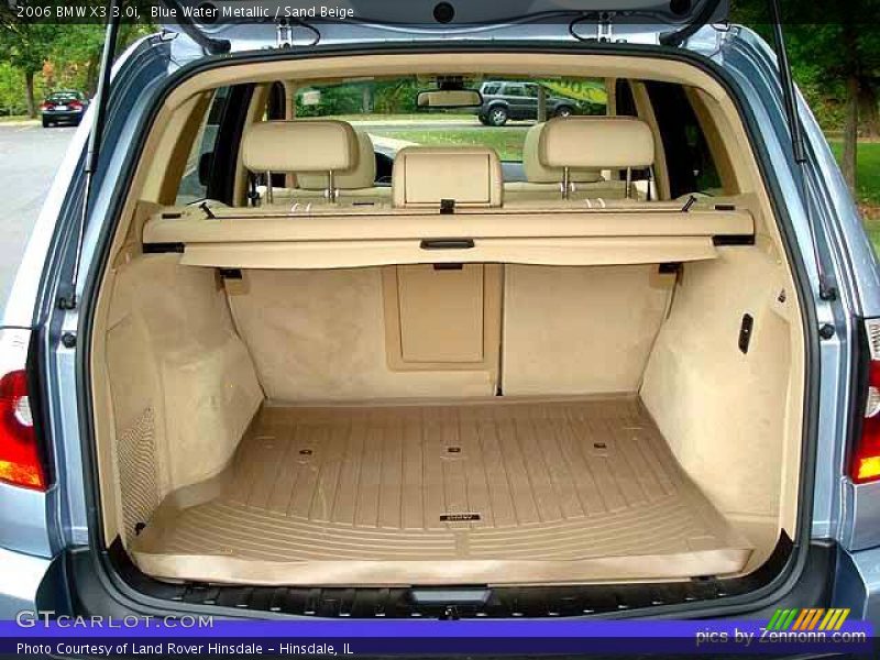 Blue Water Metallic / Sand Beige 2006 BMW X3 3.0i