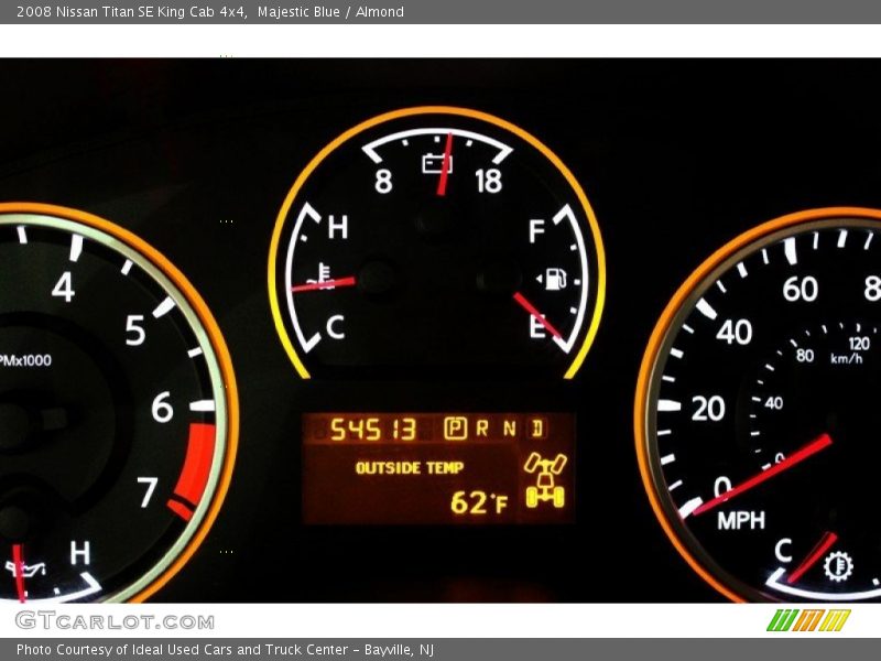 Majestic Blue / Almond 2008 Nissan Titan SE King Cab 4x4