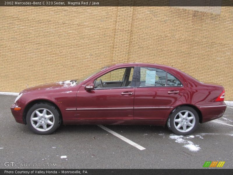 Magma Red / Java 2002 Mercedes-Benz C 320 Sedan