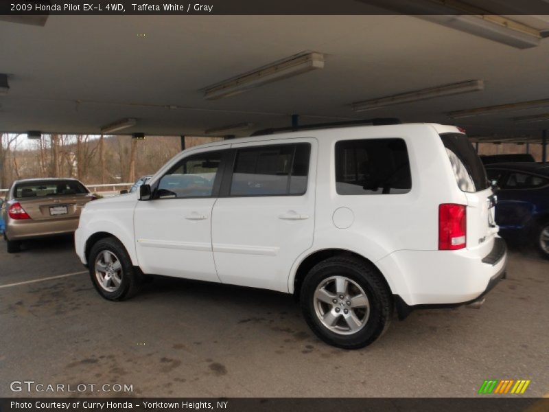 Taffeta White / Gray 2009 Honda Pilot EX-L 4WD