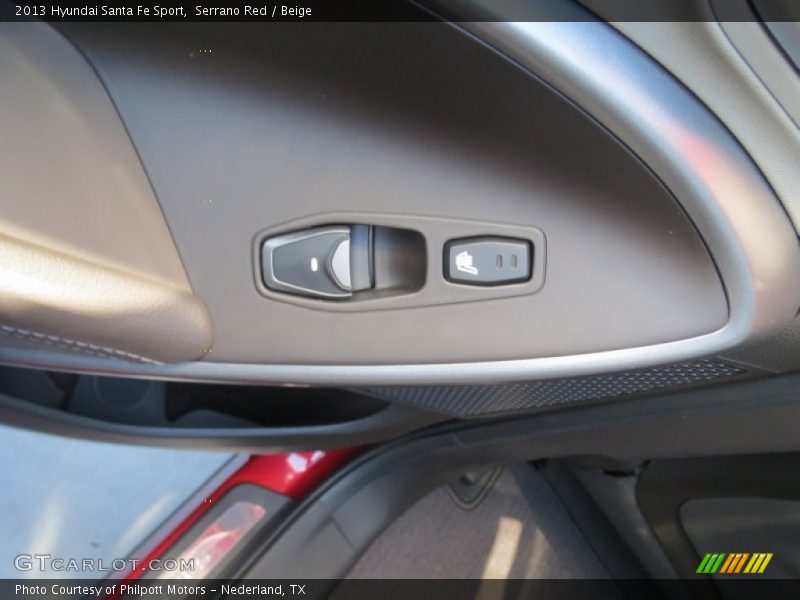 Serrano Red / Beige 2013 Hyundai Santa Fe Sport