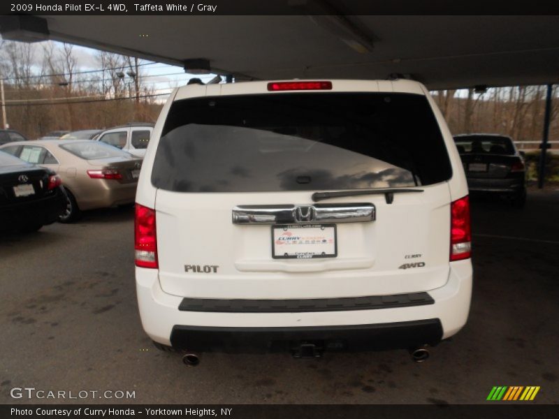 Taffeta White / Gray 2009 Honda Pilot EX-L 4WD