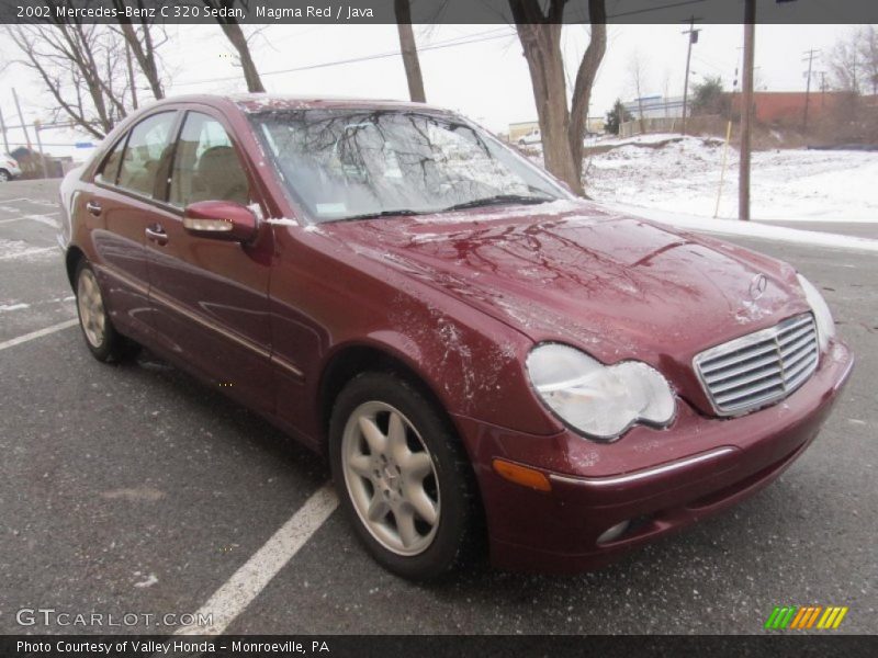 Front 3/4 View of 2002 C 320 Sedan