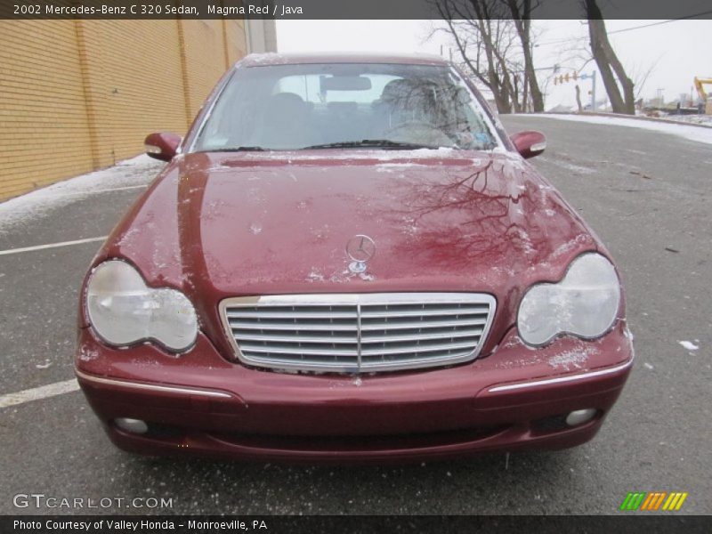 Magma Red / Java 2002 Mercedes-Benz C 320 Sedan