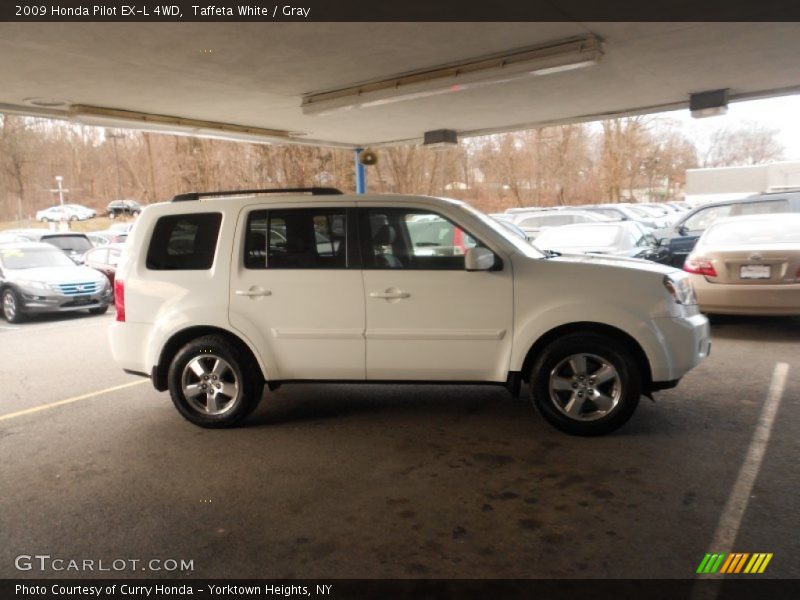 Taffeta White / Gray 2009 Honda Pilot EX-L 4WD