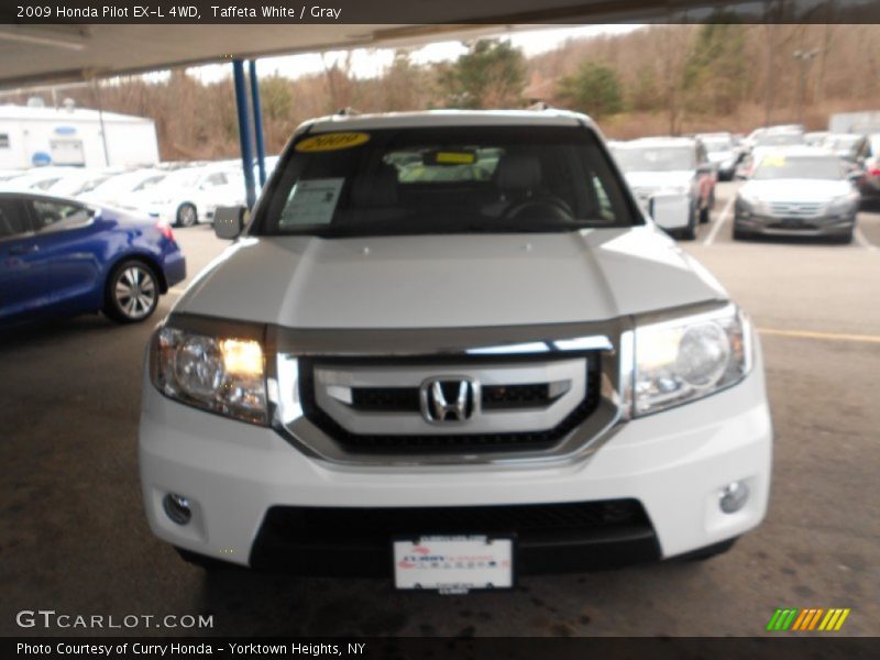 Taffeta White / Gray 2009 Honda Pilot EX-L 4WD