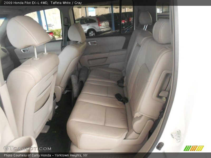 Taffeta White / Gray 2009 Honda Pilot EX-L 4WD