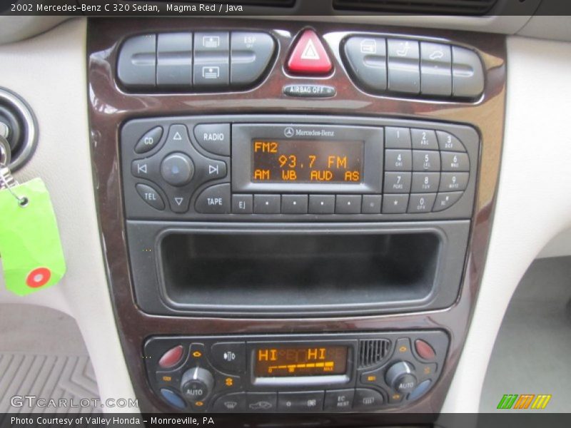 Magma Red / Java 2002 Mercedes-Benz C 320 Sedan