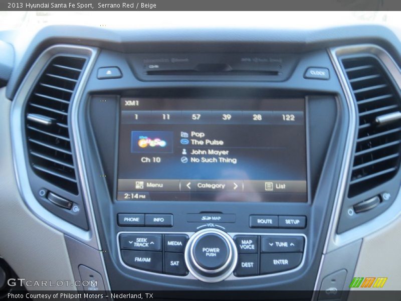 Serrano Red / Beige 2013 Hyundai Santa Fe Sport
