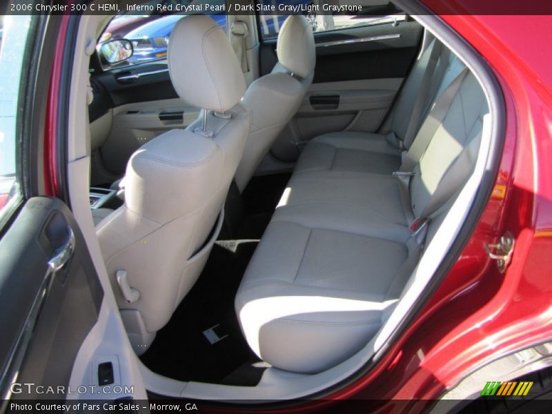 Inferno Red Crystal Pearl / Dark Slate Gray/Light Graystone 2006 Chrysler 300 C HEMI