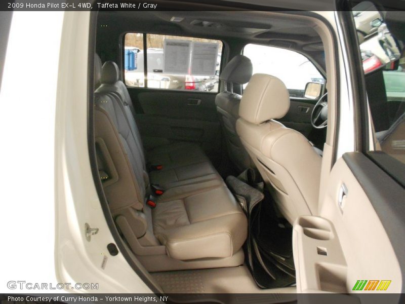 Taffeta White / Gray 2009 Honda Pilot EX-L 4WD
