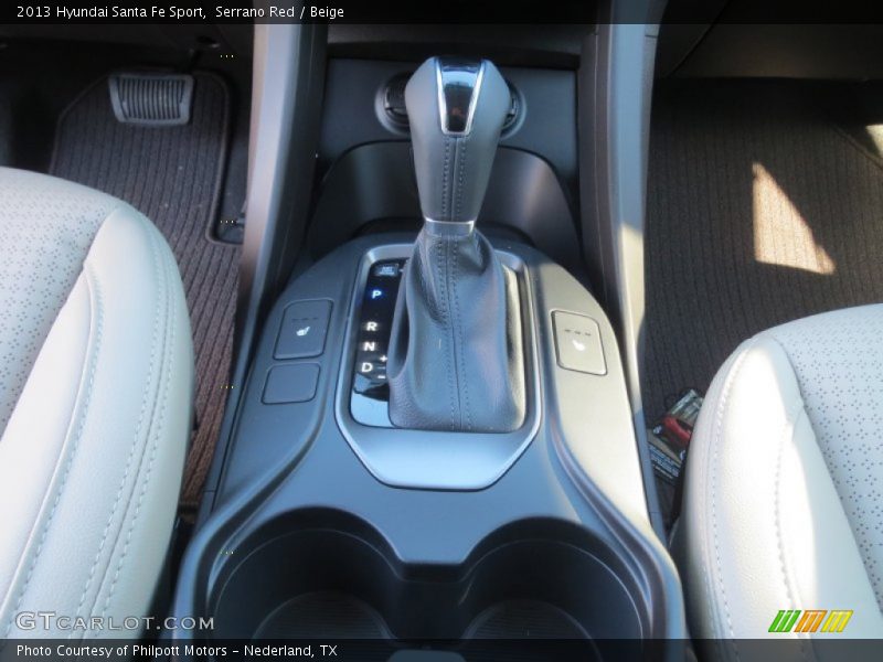 Serrano Red / Beige 2013 Hyundai Santa Fe Sport