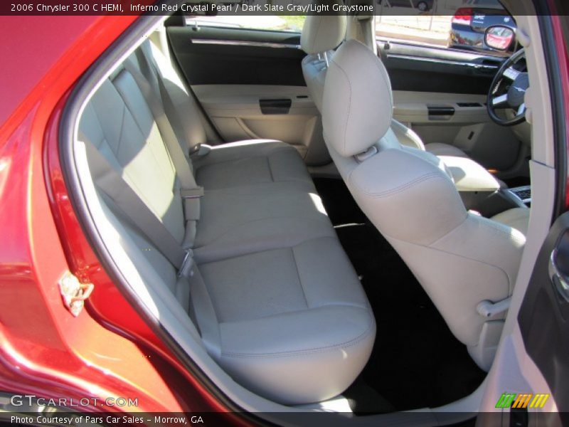 Inferno Red Crystal Pearl / Dark Slate Gray/Light Graystone 2006 Chrysler 300 C HEMI