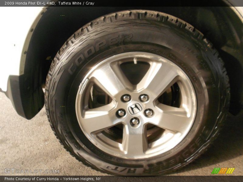 Taffeta White / Gray 2009 Honda Pilot EX-L 4WD