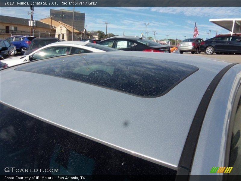 Radiant Silver / Gray 2013 Hyundai Sonata SE 2.0T