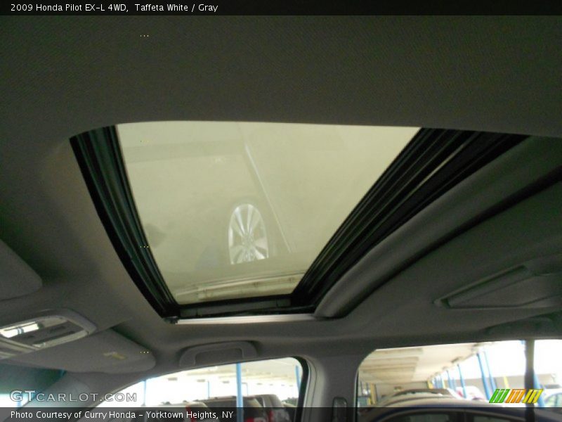 Taffeta White / Gray 2009 Honda Pilot EX-L 4WD