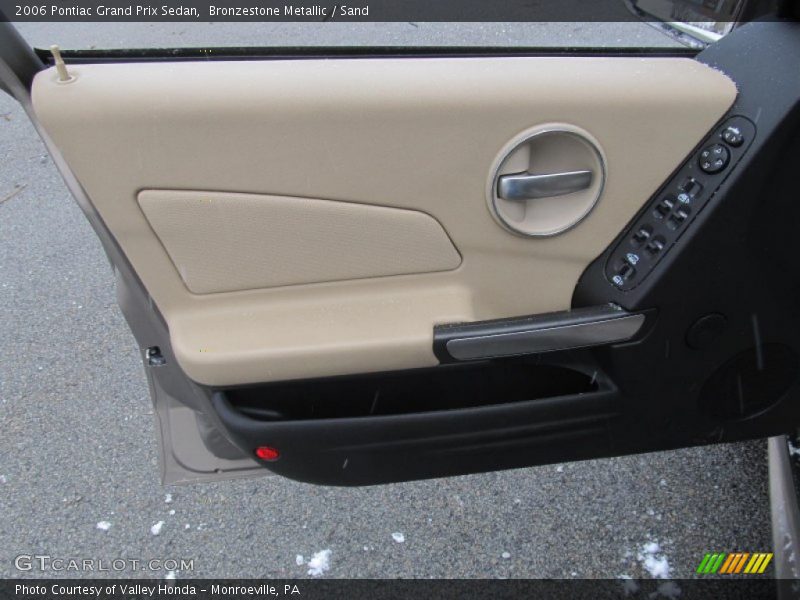 Door Panel of 2006 Grand Prix Sedan