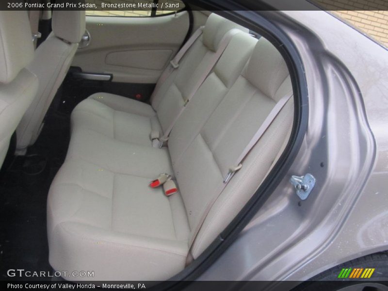 Rear Seat of 2006 Grand Prix Sedan