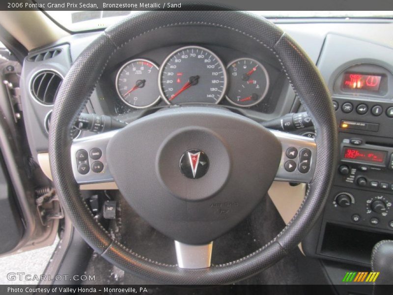  2006 Grand Prix Sedan Steering Wheel